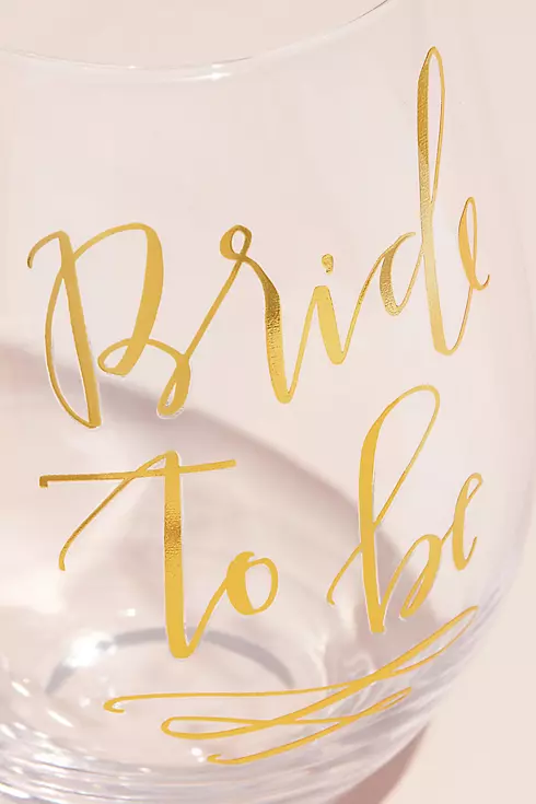 Bride to Be Entire Bottle Oversized Wine Glass Image 4