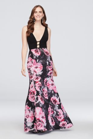 davids bridal flower dress