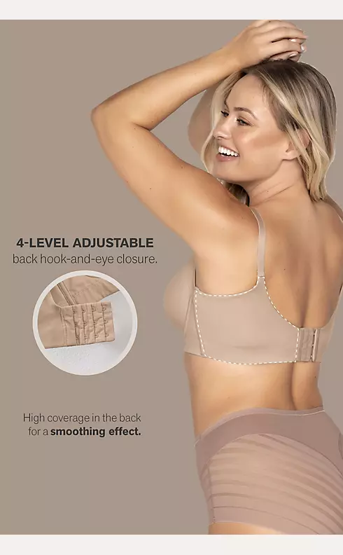 Leonisa Full Coverage Underwire Support Bras for Women