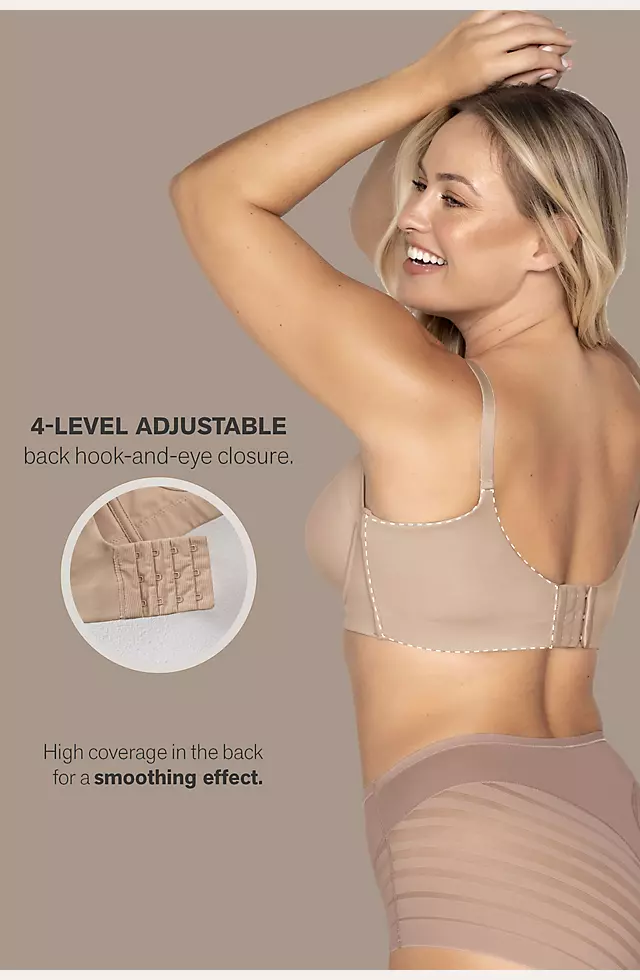 Leonisa Back Smoothing Bras, Bras for Large Breasts