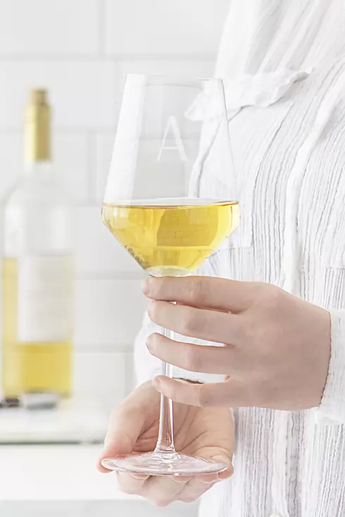 Personalized 14oz White Wine Estate Glass Set of 4 Image 4