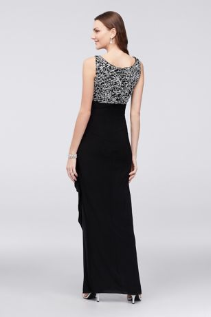 tidebuy evening long dress jacket and dress