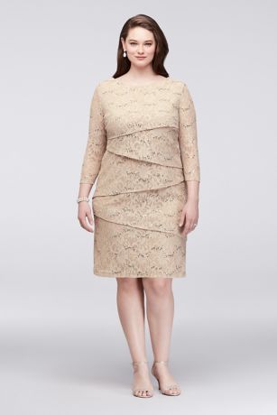 plus size beaded cocktail dresses
