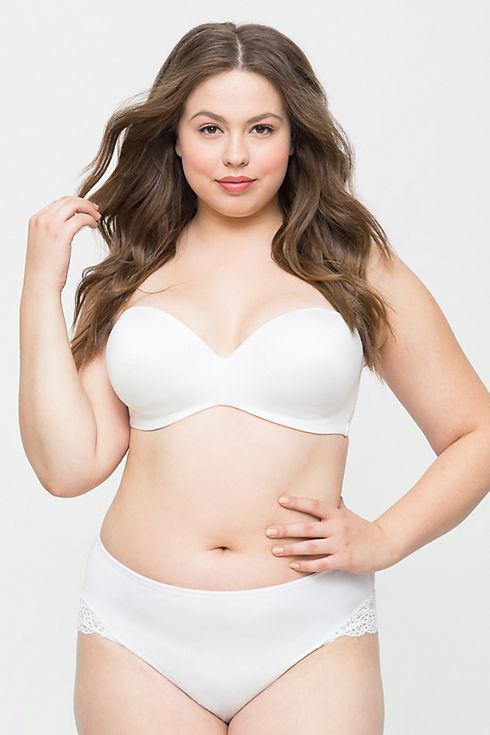 Curvy Couture Smooth Strapless Multi-Way Bra Image