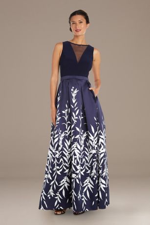 R M Richards Plus Size Evening Dress