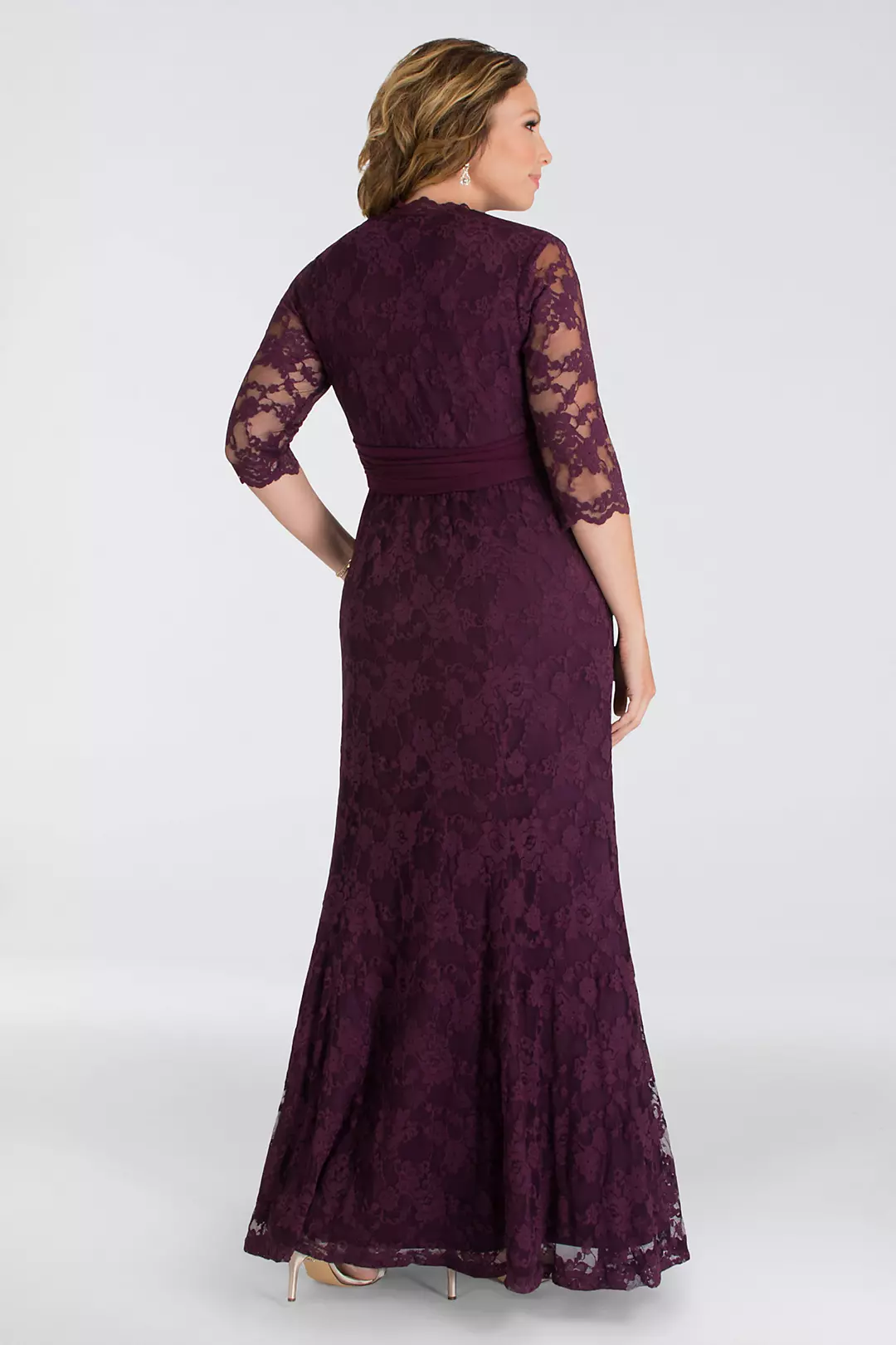 Screen Siren Lace Evening Gown
