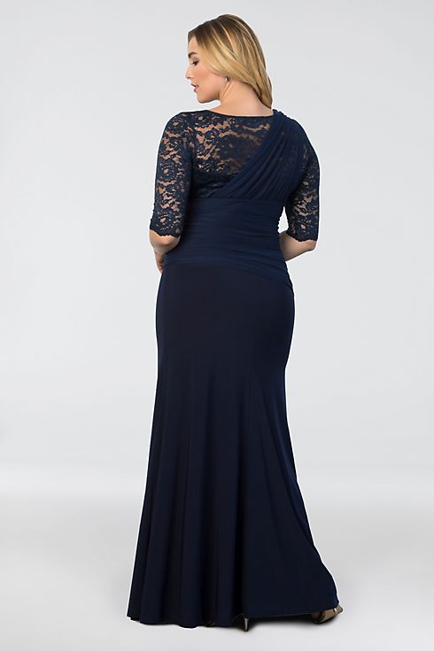 Soiree Plus Size Evening Gown Image 2