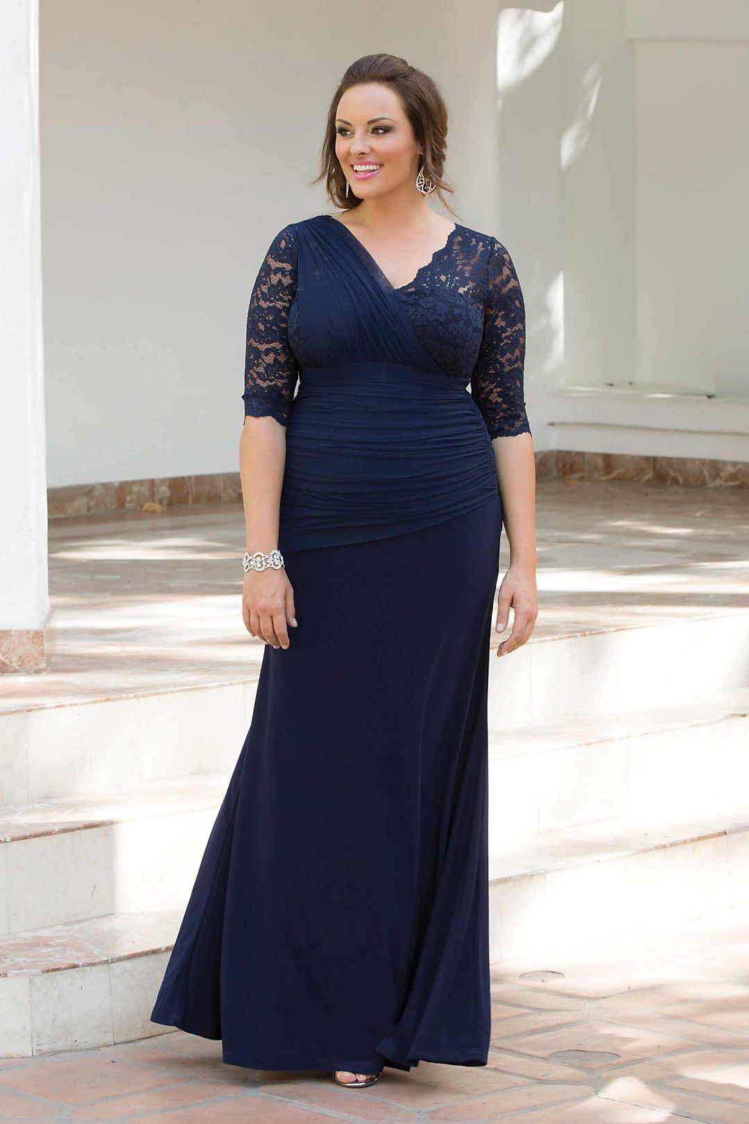Soiree Plus Size Evening Gown Image 3