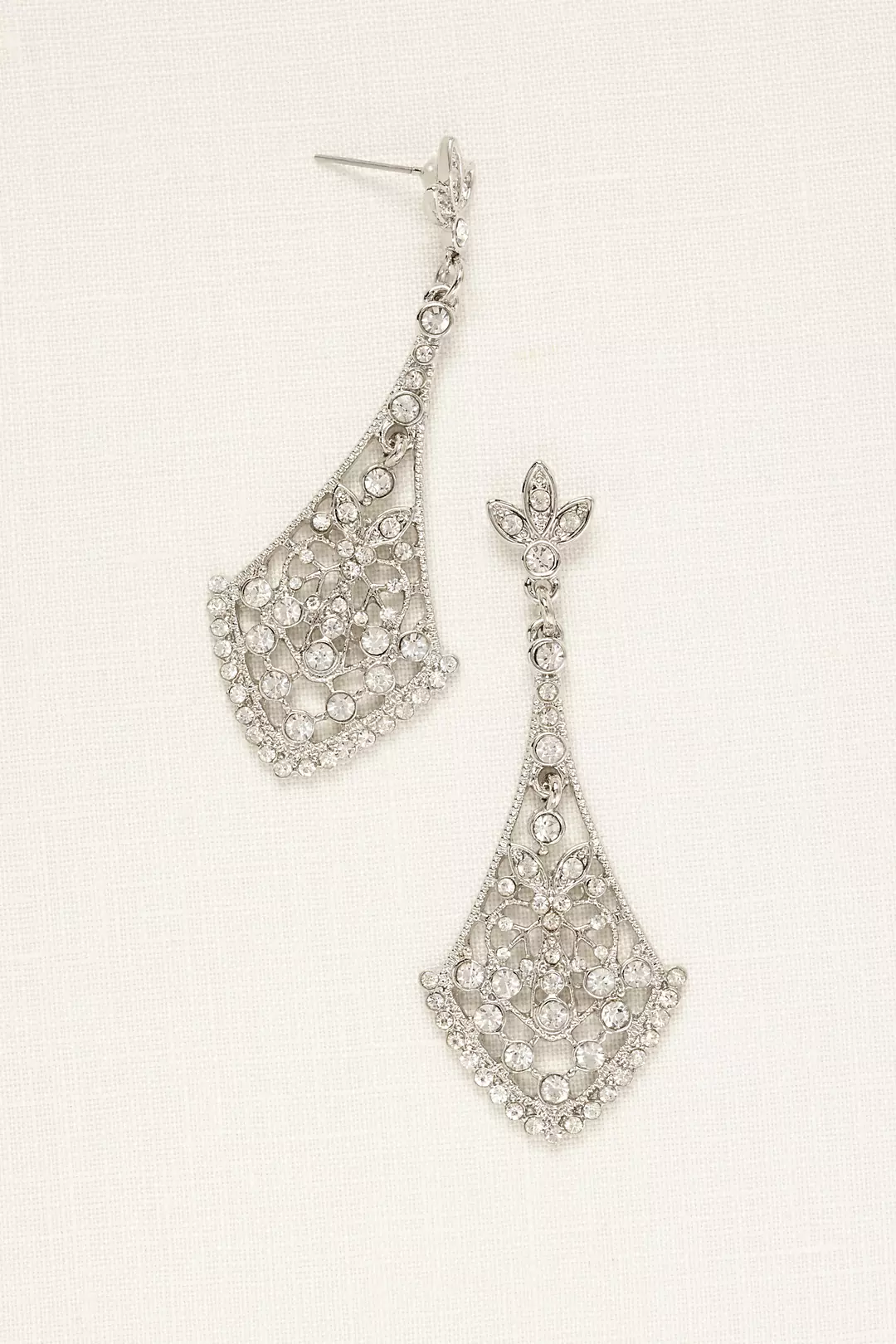 Crystal Chandelier Earrings Image 2