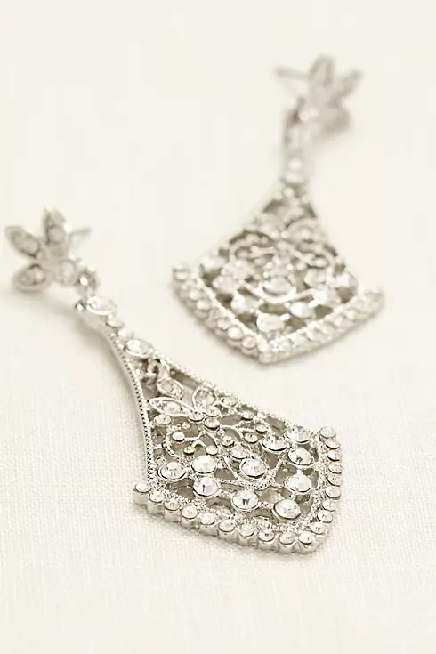Crystal Chandelier Earrings Image 1