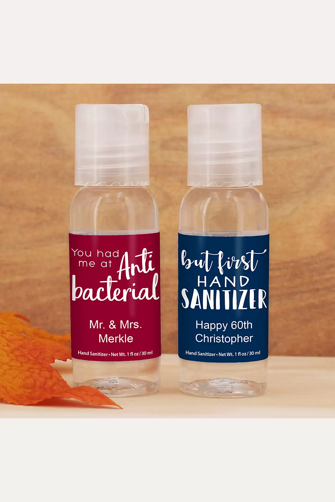 Personalized Hand Sanitizer Favors Image 2