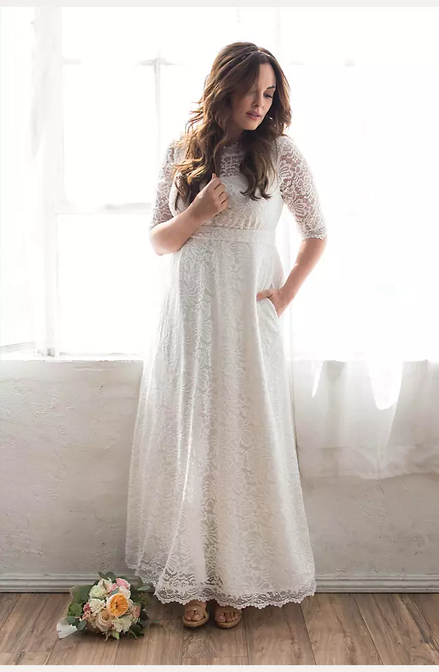 Sweet Serenity Plus Size Wedding Gown Image 4