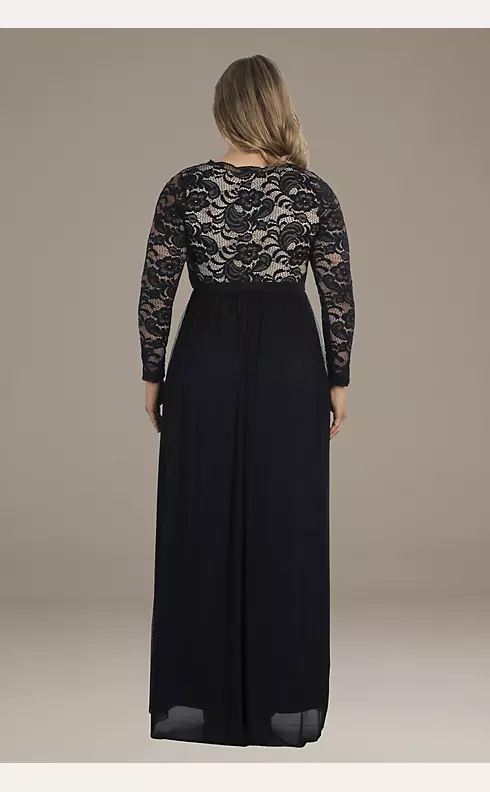 Plus Size Jasmine Lace Empire Waist Gown | David's Bridal