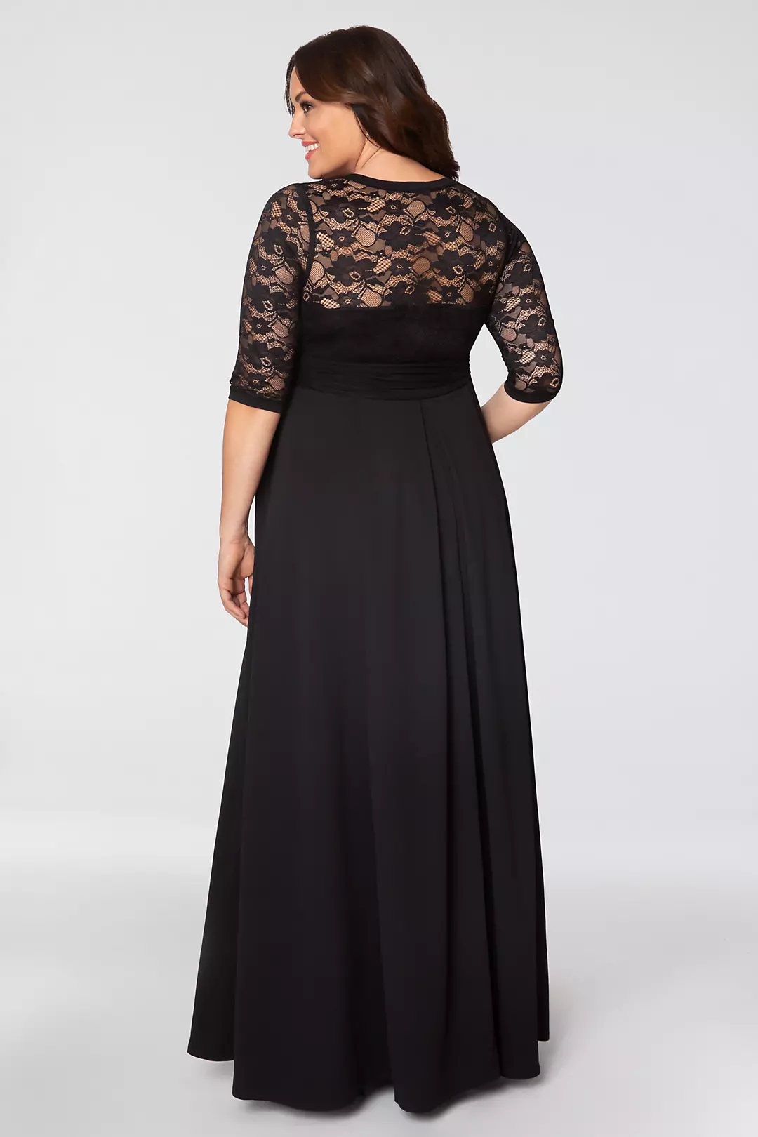 Madeline Plus Size Evening Gown Image 2