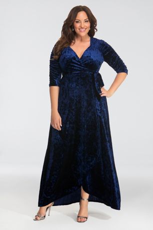 long dresses for larger ladies