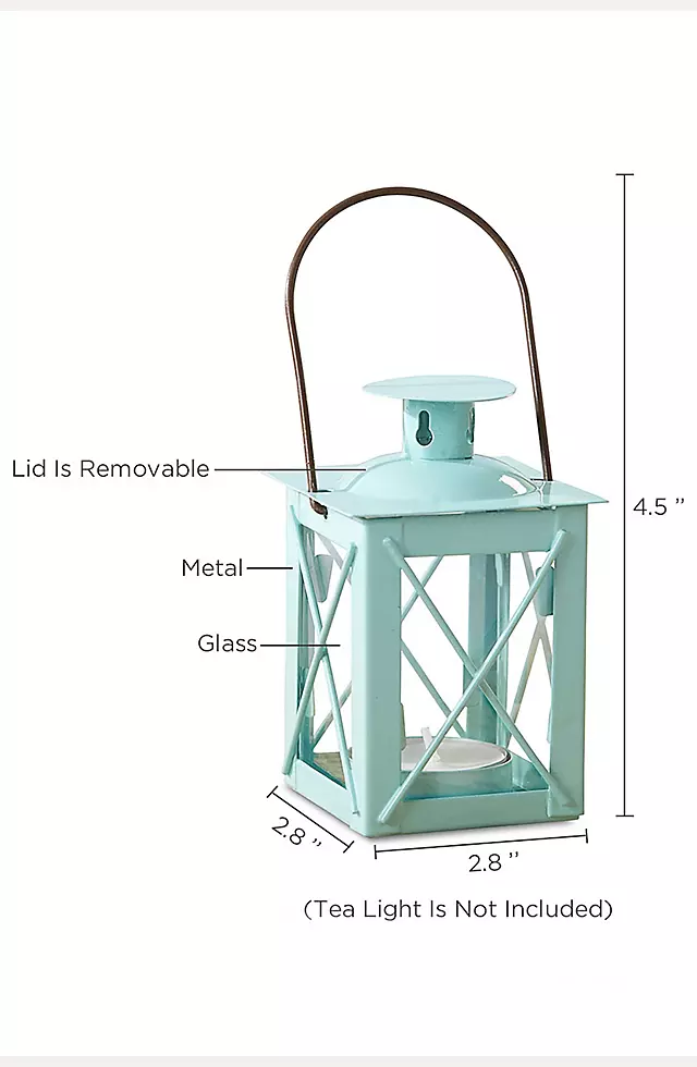 Mini Lantern Tea Light Holder Image 4