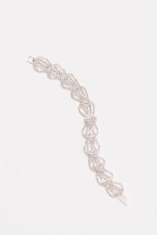 Rhinestone Bow Bracelet | David's Bridal