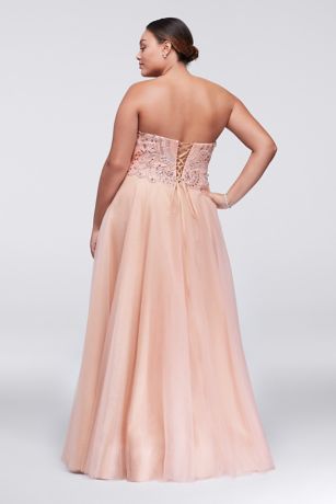 plus size bridal basque