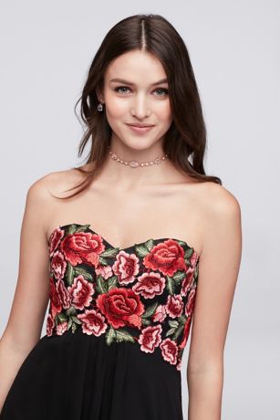 david's bridal empire waist chiffon