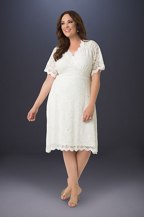Graced with Love Plus Size Lace Wedding Dress | David's Bridal