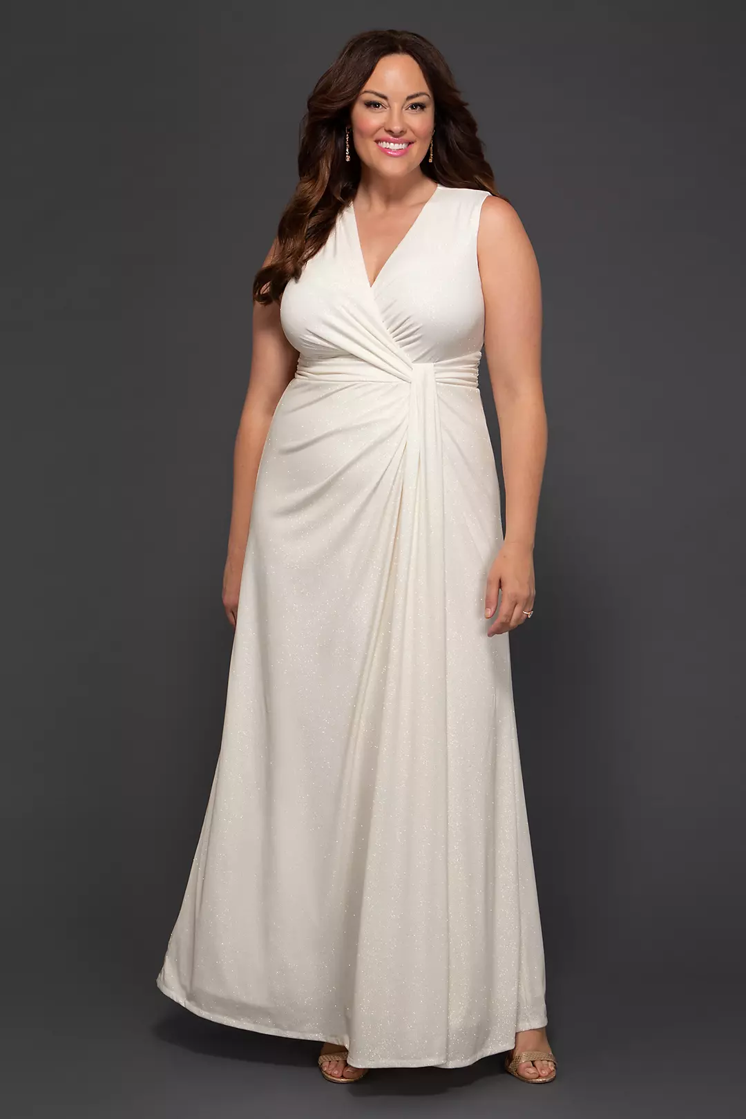 Gilded By Moonlight Plus Size Wedding Dress | David's Bridal