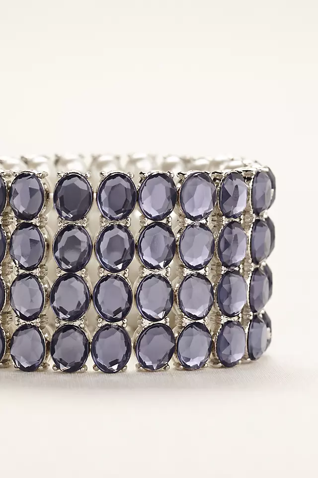 Reversible Pearl and Gemstone Bracelet Image 3