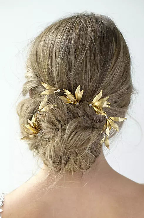 Gilded Grecian Hair Combs Set Image 1