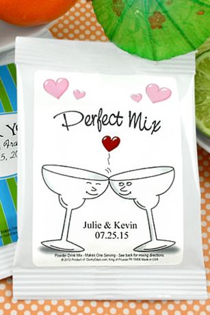 Personalized Margarita Drink Mix Favors