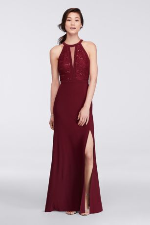 maroon formal dresses for juniors