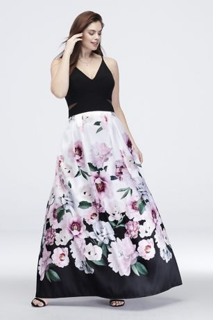 formal maxi dress with pockets