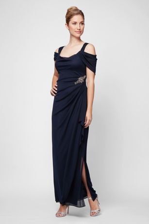 long evening dresses for petite ladies