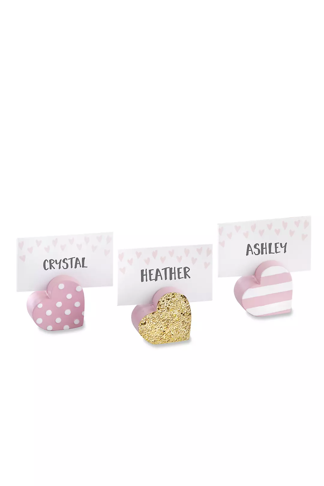 Sweet Heart Place Card Holders Set of 6 Image