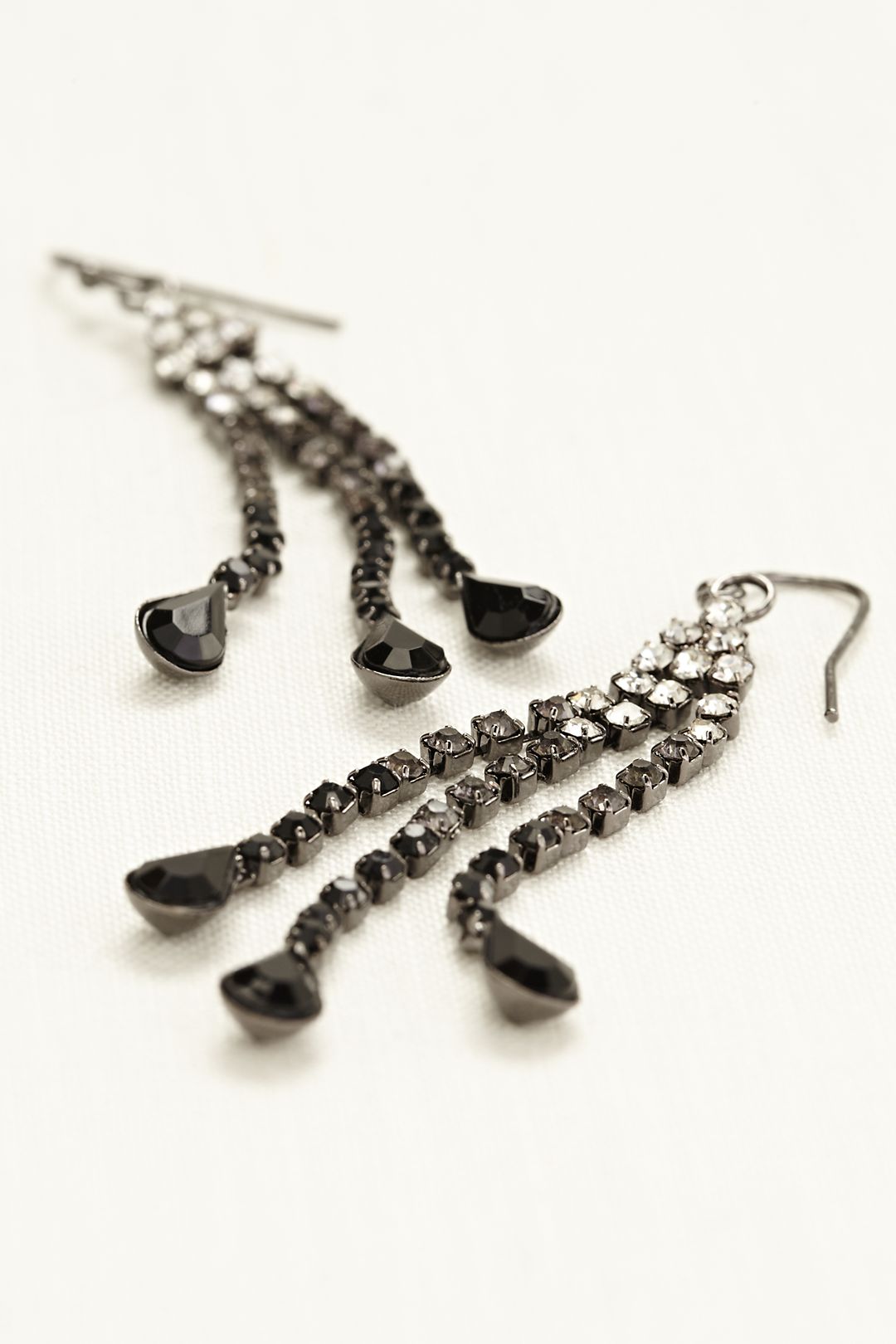 Ombre Crystal Dangle Earrings Image 1