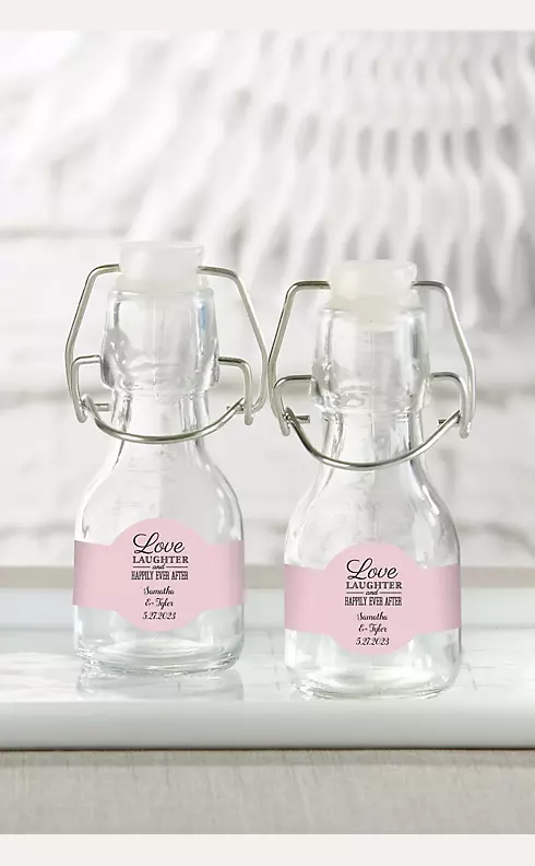 Mini Swing Top Glass Bottles Image 1