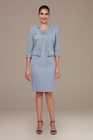 Sheath dress shop with coat