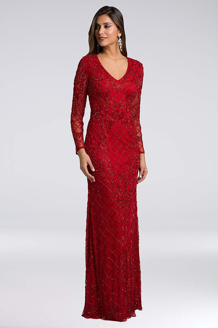 elegant long evening dresses
