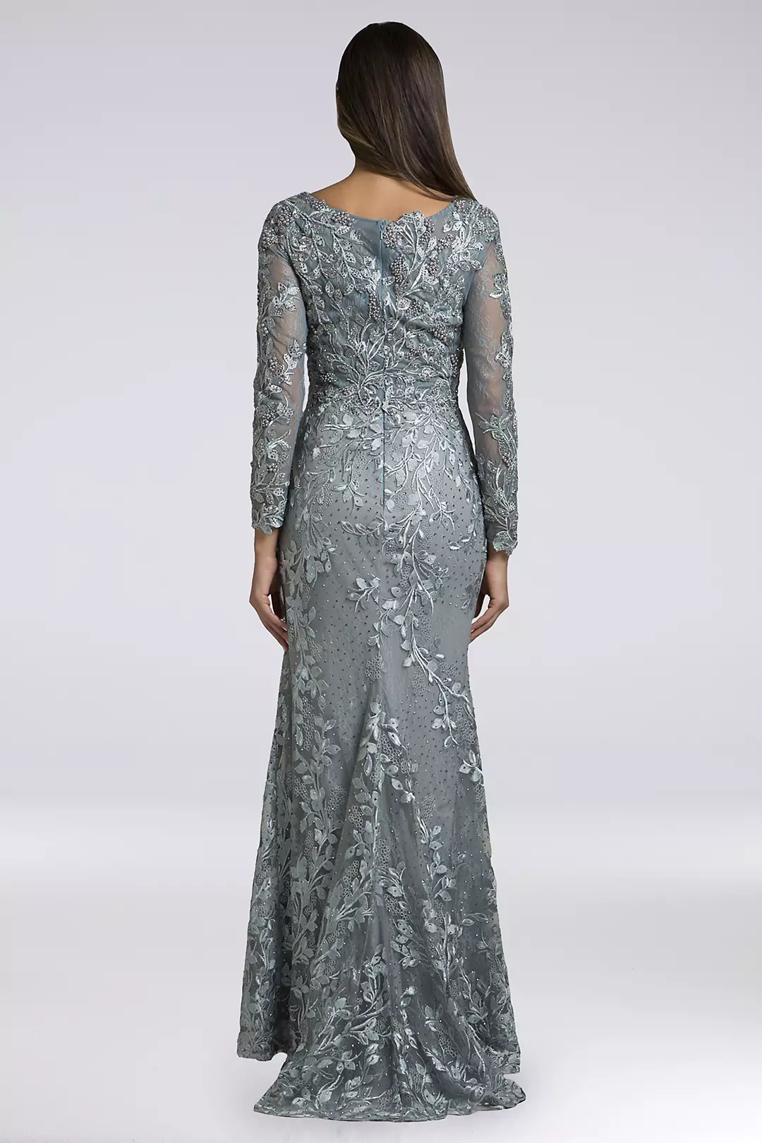 Lara Aurora Lace Appliqued Mermaid Gown | David's Bridal
