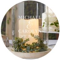 personalized candle holder