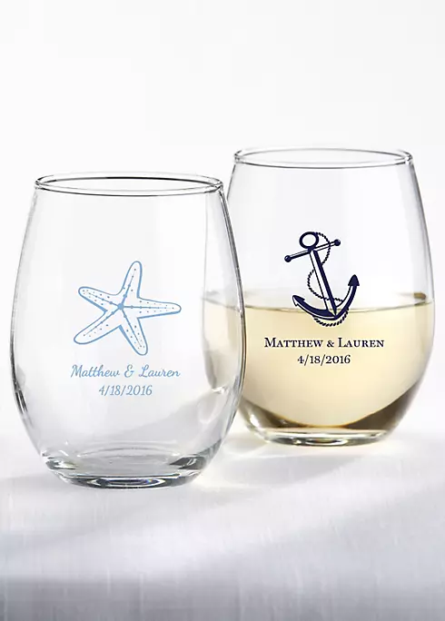 Personalized Stemless Wine Glass Image 12