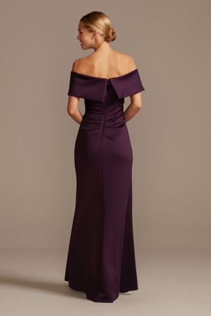 Xscape Plum Bridesmaid Dresses