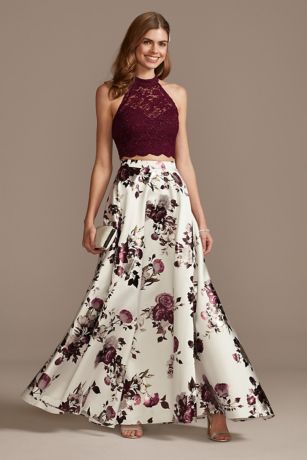 Modern Lace Beach Wedding Gowns With Crop Top And Taffeta Skirt Set, Halter  Neck, Perfect For Bride And Bridesmaid Gowns De Mariee From Lilliantan,  $158.74