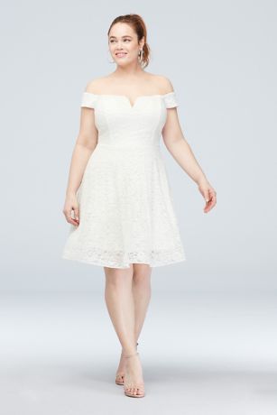 david's bridal black cocktail dress