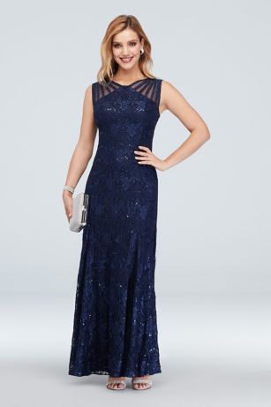 r&m richards royal blue dress