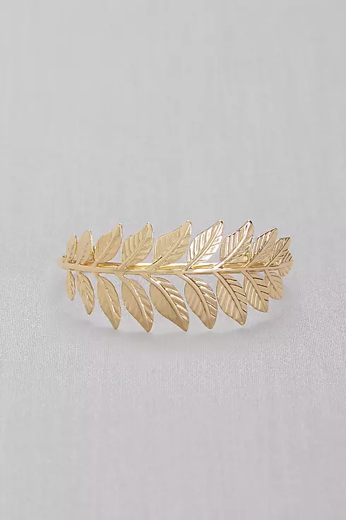 Golden Laurel Cuff Bracelet Image 1