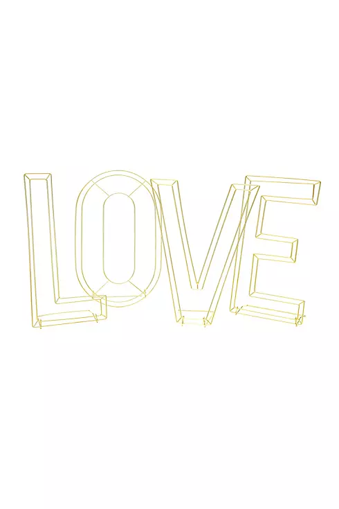Wire Love Decor Letters Image 1