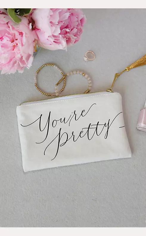 You Are Pretty Makeup Bag Image 1