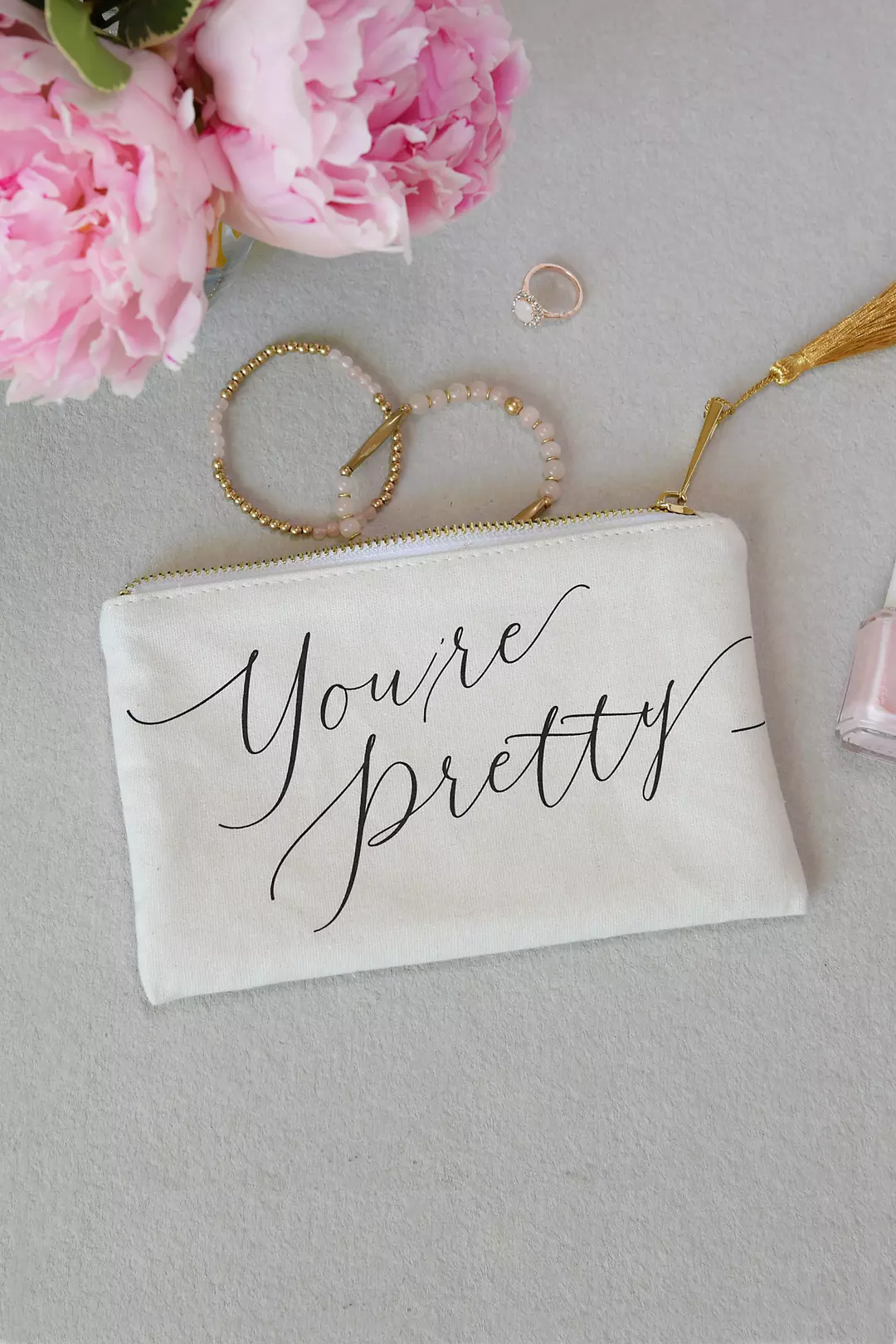 You Are Pretty Makeup Bag Image