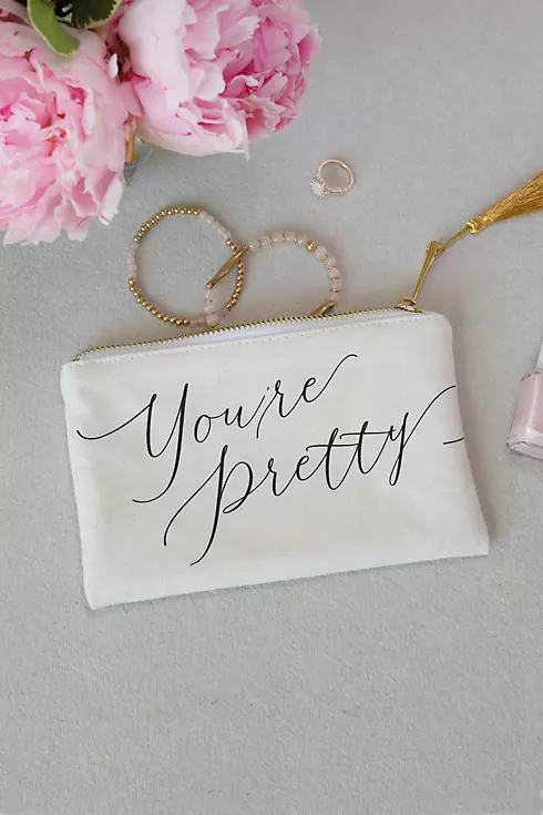 You Are Pretty Makeup Bag Image 1