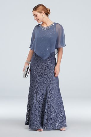 david's bridal navy blue mother of the bride