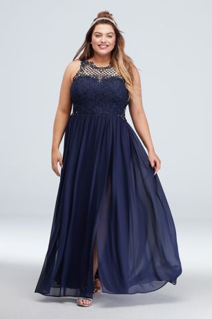  Plus  Size  Prom  Dresses  Gowns  David s Bridal